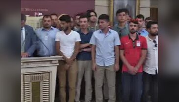 Askeri okullardan ayrılan öğrenciler TBMM'de - 1