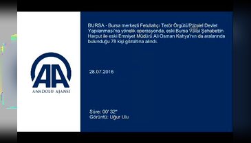 Eski Bursa Valisi Şahabettin Harput gözaltına alındı