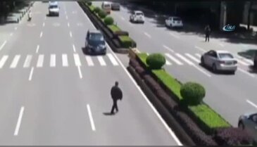 Yaya gamsız olunca kaza da kaçınılmaz oldu