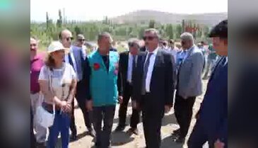 Burdur'da lavanta hasadı başladı