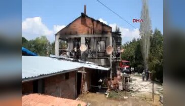 Burdur'da yangın: 1 ölü