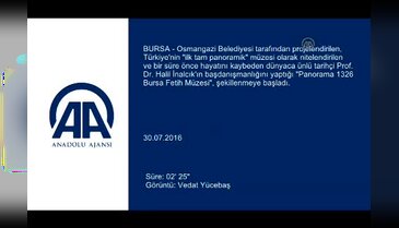 "Panorama 1326 Bursa Tarih Müzesi" şekillenmeye başladı
