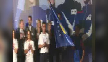 Kosova ilk kez katılacağı olimpiyatlar için tören düzenledi
