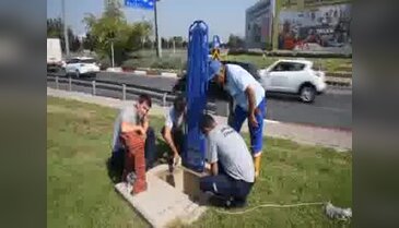 Mazgala düşen kedi, itfaiyeyi alarma geçirdi
