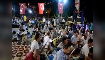 Anamur'da 'Demokrasi şehitleri' için hatim indirdiler