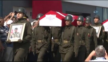 Ordu şehitlerini tekbirlerle uğurladı