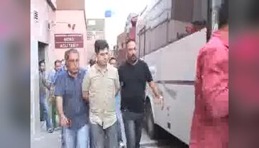 Kayseri'de gözaltına alınan 5 rütbeli adliyede