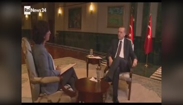 Cumhurbaşkanı Erdoğan İtalyan kanalına konuştu