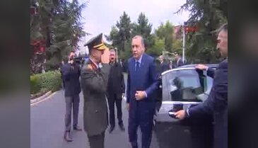 Cumhurbaşkanı Erdoğan, Genelkurmay Başkanı Hulusi Akar'ı ziyaret etti