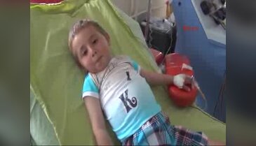 3.5 yaşındaki Can, 9 yaşındaki ablasına hayat verdi