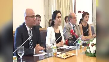 Figen Yüksekdağ, Avrupa Konseyi Genel Sekreteri Throbjorn Jagland'ı kabul etti