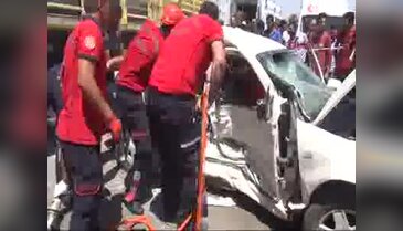 Şanlıurfa'da cip ile otomobil çarpıştı: 5 yaralı