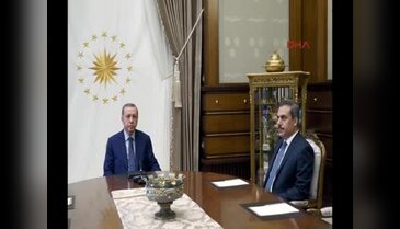 Cumhurbaşkanı Erdoğan, MİT Müsteşarı Hakan Fidan'ı kabul etti