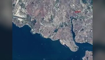 NASA İstanbul Boğazı'nı görüntüledi