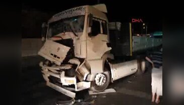 Burdur'da trafik kazası: 1 yaralı