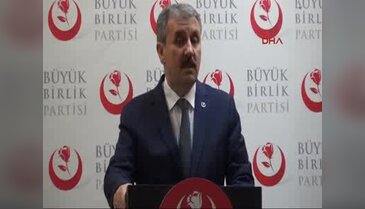 Destici: 'Dindar ve başörtülü vatandaşlar FETÖ'cü olarak hedef gösterilemez'