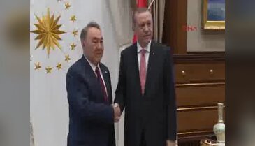 Cumhurbaşkanı Erdoğan, Kazakistan Cumhurbaşkanı Nazarbayev'i resmi törenle karşıladı - 3