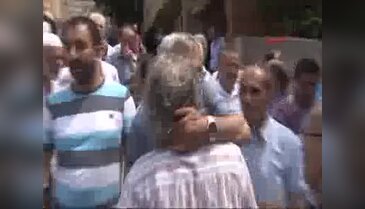 Darbeci kurşunlarının hedefi olan Cengiz Hasbal son yolculuğuna uğurlandı