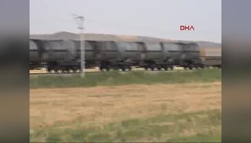 Yozgat'ta yük treni raydan çıktı, 7 vagon devrildi