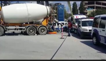 İstanbul'da beton mikseri dehşet saçtı: 2 ölü