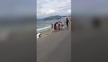 Bursa sahillerini Suriyeliler işgal etti!