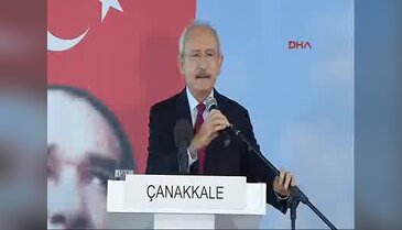 CHP Lideri Kılıçdaroğlu konuştu
