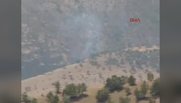 Şemdinli'de PKK'lı teröristler askeri üs bölgesine havanla saldırdı