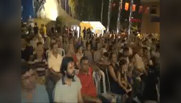 Alanya'da demokrasi nöbetine coşkulu son