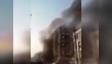 Mardin Kızıltepe patlamanın hemen ardından yaşananlar amatör kamerada