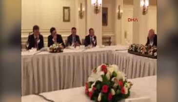 Binali Yıldırım, Çankaya Köşkü'nde medya temsilcileri ile bir araya geldi - 1