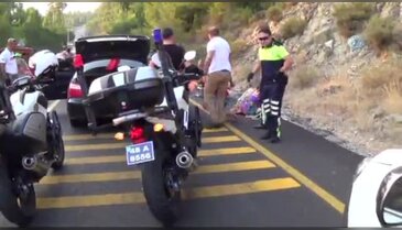 Ehliyetsiz sürücü askeri üsse daldı: Asker silah çekince...