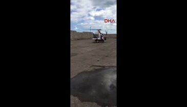 Bartın'da helikopterle hasta kurtarıldı