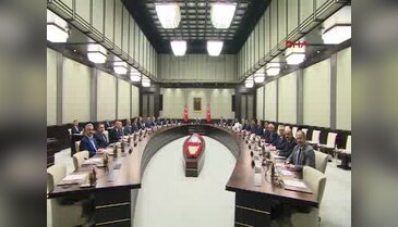 Bakanlar Kurulu, Cumhurbaşkanlığı Sarayı'nda toplandı