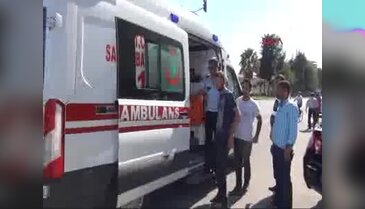 Adıyaman'da motosikletler çarpıştı: 2 yaralı