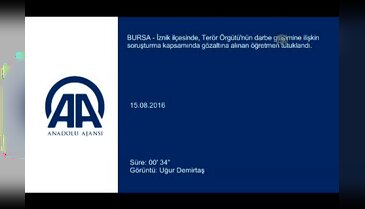 Bursa'nın İznik ilçesinde FETÖ operasyonunda gözaltına alınan öğretmen tutuklandı