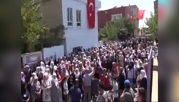 Şehit Nazif Kaplan, son yolculuğuna uğurlandı