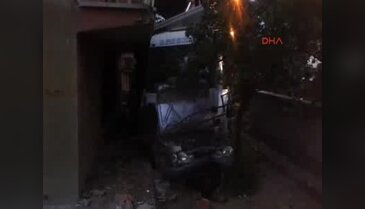 Çorum'da uyuduğu iddia edilen kamyon sürücüsü ortalığı savaş alanına çevirdi