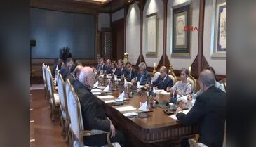 Cumhurbaşkanı Erdoğan AGITPA Başkanı Muttonen'i  kabul etti