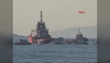Sahil güvenlik botu alabora oldu - 1