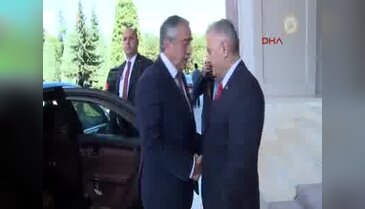 Başbakan Yıldırım, KKTC Cumhurbaşkanı Mustafa Akıncı ile görüştü