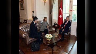 Başbakan Yıldırım, Güler Sabancı'yı kabul etti
