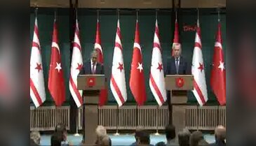 Erdoğan: Türkiye ve Kıbrıs Türk tarafı, adada adil kalıcı ve kapsamlı bir çözümden yanadır - 1