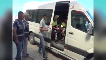 Kumluca'da FETÖ şüphelileri adliyeye sevk edildi