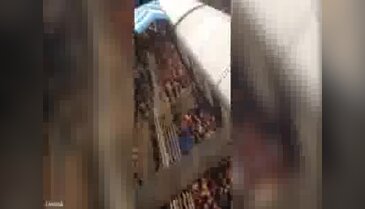 Hindistan'da kadın yolcuların mücadelesi böyle görüntülendi