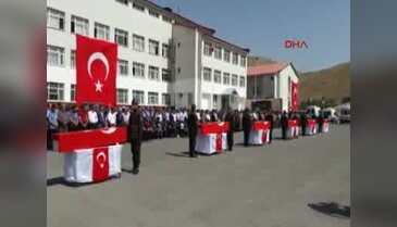 Hizan Şehitleri memleketlerine uğurlanıyor - 1
