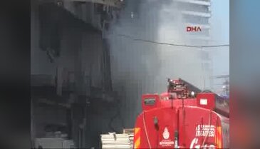 Merter'de İş Merkezi'nde yangın - 3