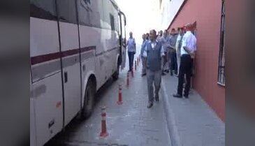 Kayseri'de gözaltına alınan 13 polis memuru adliyeye gönderildi