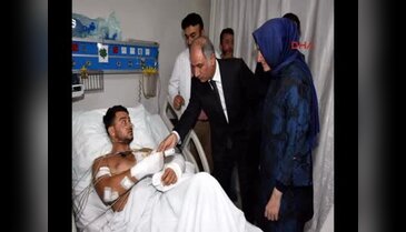 Bakan Ala'dan tayin isteyen yaralı polis şehit oldu