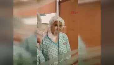 Kızının verdiği böbrekle hayata tutundu