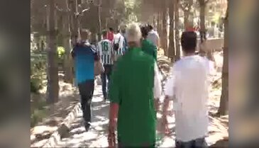 Bursaspor taraftarları kahraman askerin kabrini ziyaret etti